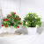 In Stock Wholesale Plastic Artificial Flower Bonsai Creative Home Desktop Artificial Flowers Decoration Simulation Plant Pot