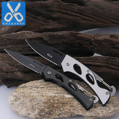 New Camping Knives Outdoor Folding Knife Multi-Functional Fruit Knife Folding Fruit Peeling Knife Spot a Folding Knife