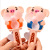 Cartoon Hand Pressure Little Fan Hand-Held Manual Portable Mini Cute Children's Toys Wholesale Stall Promotional Gifts