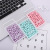 INS Style Macaron Color Flat Head Nail Creative Colorful Clip Multi-Functional Binder Clip Push Pin Office Stationery