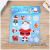 New Arrival Hot Sale Children Stickers Cartoon Anime Stickers Kindergarten Reward Santa Claus Reward Baby Sticker