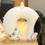 Factory Direct Sales Memory Foam Slow Rebound Cartoon Animal Lion Neck Pillow U-Shape Pillow Nap Sample Customization