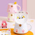Cartoon Cat Ceramic Mug with Cover Spoon Cup Household Living Room Office Tea Cup Coffee Cup