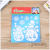 Christmas Snowman Stickers Cute Gift Box Decorative Stickers Christmas Small Stickers Cartoon Kindergarten Reward Small Prize Award