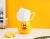 Cartoon Duck Mug Ceramic Cup Milk Coffee Cup with Lid