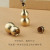 Vintage Brass Gourd Mobile Phone Strap Openable Pendant Mobile Phone Charm Ebony Pendant Chinese Style Mobile Ornament Anti-Lost