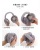 Winter Men's and Women's Warm-Keeping Earmuffs Ear Warmer Foldable Ear Covers Oversized Plush Earmuffs Anti-Freezing Earmuff for Students