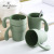 Nordic Cactus Water Utensils Set Ceramic Travel Tea Set Coffee Set One Pot Four Cups Ceramic Afternoon Tea Set