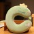 U-Shape Pillow Travel Neck Pillow Cervical Memory Foam Aircraft U-Shaped Pillow Neck Portable U-Shaped Pillow Nap Pillow