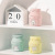 Cartoon Cute Yogurt Lid Straw Ceramic Cup Student Dormitory Office Coffee Milk Ceramic Mug