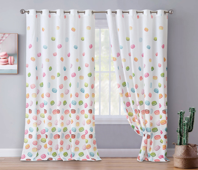 New Curtain Living Room Bedroom Study Ready-Made Curtain Customized Digital Printed Curtain Fabric Wholesale
