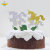 Bright Gold Unicorn Birthday Cake Insertion Party Arrangement Cake Decoration 5 Pcs/Pack Birthday Dress up Toothpicks