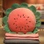 Creative Cartoon Plush Toy Three-in-One Soft Pillow and Blanket Fruit Sofa Car Airable Cover Plush Toy