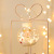 LED Lighting Chain Wish Orbs Santa Claus Elk Violent Bear Snowman Christmas Decoration Copper Wire Lamp Ball Lighting Chain