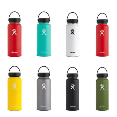 European and American Amazon Stainless Steel Space Pot Sports Kettle Thermos Hydro Handle Pot Logo Outdoor