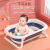 Baby Bath Bath Large Folding Household Sitting and Lying Baby Basin Newborn Baby Child Bath Basin