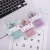 Cross-Border Two-in-One Office Combination Set Macaron Color Large and Small Clip Ticket Holder Drawing Pin Binder Clip Boxed