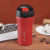 New American Stainless Steel Coffee Cup One Cover Dual-Purpose Double Drink Thermos Cup with Straw Flip Bounce Cup