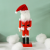 25cm Creative New Nutcracker Big Red Santa Claus Doll Christmas Holiday Decoration Cross-Border Spot