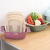 Plastic Double Layer Washing Vegetable Basket Creative Kitchen Draining Vegetable Cleaning Basket Multifunctional Living