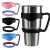 CrossBorder Hot 30Oz Plastic Spray Ceramic Inner Pot Cup Creative Large Ice Cup 304 Stainless Steel Insulated Coffee Cup