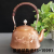 Red Copper Pot Hand Pot Loop-Handled Teapot Lazy Teapot Teapot Xi Shi Handmade Single Teapot Teapot Red Copper Kettle