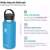 New Hydroflask Space Pot inside and outside 304 Vacuum Cup Gradient Water Cup Space Pot Outdoor Transport