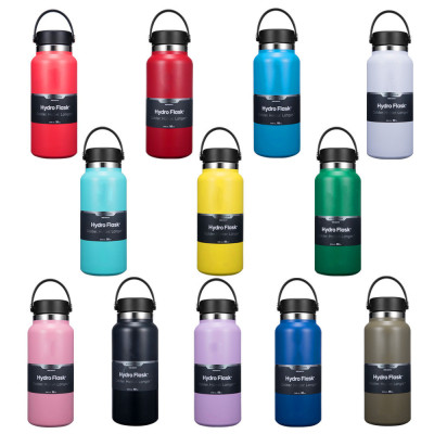 New Hydroflask Space Pot inside and outside 304 Vacuum Cup Gradient Water Cup Space Pot Outdoor Transport