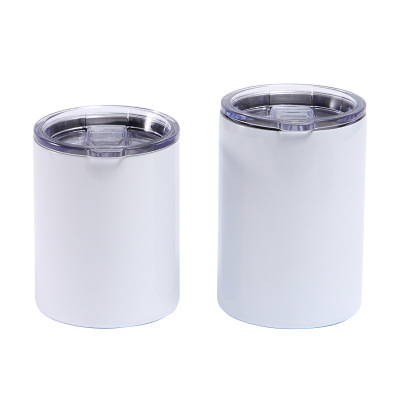 Spot Supply Sublimation Large Ice Cup 304 Stainless Steel Thermos Cup Simple Solid Color Vacuum Coffee Cup Beer Steins