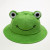 Spring and Autumn Fashion Children's Hat Trendy Korean Frog Bucket Hat Sell Cute Student Sun-Proof Basin Hat
