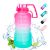 Amazon Hot Goods Spot Goods 3.8L Straw Large-Capacity Water Cup Summer Super Large Fitness Incentive Sports Kettle