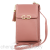Vertical Mobile Phone Bag Shoulder Bag Women's Purse Tassel Solid Color Simple Crossbody Bag Zipper Female Long Wallet