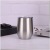 Amazon Hot 12Oz Stainless Egg Shell Egg Cup Double-Layer Wine Glass Vacuum Cup Cross-Border Silk Screen Pattern