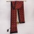 Fashion Style FENNYSUN 28X170cm Long Twill Double Black Red 