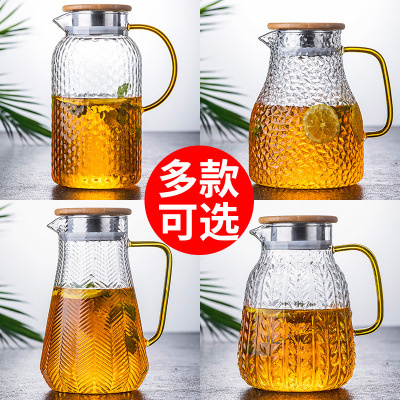 Temperature Resistant Thermal ExplosionProof Set Simple Large Capacity European Household Thickened Boiled Water Tea