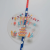 Cute Party Style Balloon Candle Gift Cake Colorful Happy Birthday Cake Plug-in with Candles