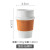 Ceramic Tumbler Creative Insulation Office Coffee Cup Personality Mug Breakfast Cup Milk Cup Cup