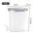 Kitchen Cold Water Bottle with Faucet 45L Large Capacity Lemon Toner Juice Jug Plastic Thickened Cold Water Bucket