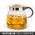 Glass Teapot Gongfu Teapot Household Large Kettle Single Teapot HeatResistant Filter Flower Teapot Black Tea Tea Set Set