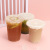 Coffee Yogurt Lemon Cool Drinks Cup Disposable Fat Pudding Plastic Cup Pet Transparent Net Red Milky Tea Cup Wholesale