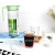 Pot Set Household Transparent Glass Water Pitcher Vertical Grain Drink Pot FivePiece Set Jewelry Activity Opening Gift