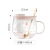 Blossom Glass High Borosilicate Creative with Handle Cute Mug Female Household HeatResistant Transparent Scented Tea Cup