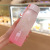 Gradient Frosted Sports Bottle Large Capacity Water Bottle Plastic Cup DropResistant High Temperature Resistant Tumbler