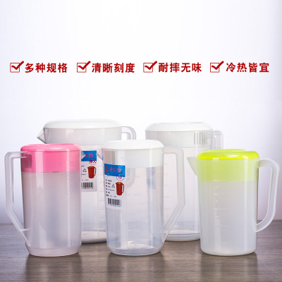 Bottle Plastic With Lid Iced Water Kettle Juice Jug 5000ml Large Water Bottle Large Capacity HeatResistant Water Pitcher