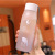 Gradient Frosted Sports Bottle Large Capacity Water Bottle Plastic Cup DropResistant High Temperature Resistant Tumbler