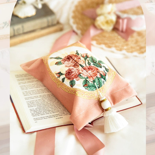 luxury high-end european-style active printing elegant multi-purpose linen tissue cover bohemian style tissue cover