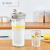 Water Pot Thick and High Temperature Resistant Sealed Plastic Refrigerator Water Pitcher Juice Cold Water Cup with Lid