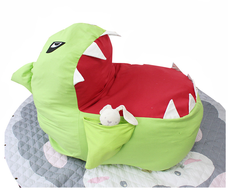 Anteyou Original Shark Children's Plush Toys Buggy Bag Bean Bag Lazy Sofa Baby's Chair