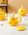 Cartoon Little Duck Ceramic Cup Mug with Lid Cup with Spoon Advertising Gift Cup Logo Can Be Added