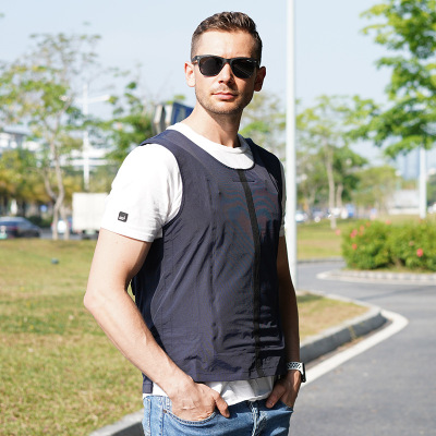 Clothing Summer Cool Vest Air Conditioning Clothes Work Uniforms Tshirt USB No Power Summer Protection Clothing